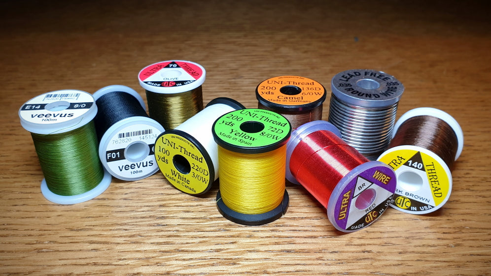 Fly Tying Thread Sizes Explained