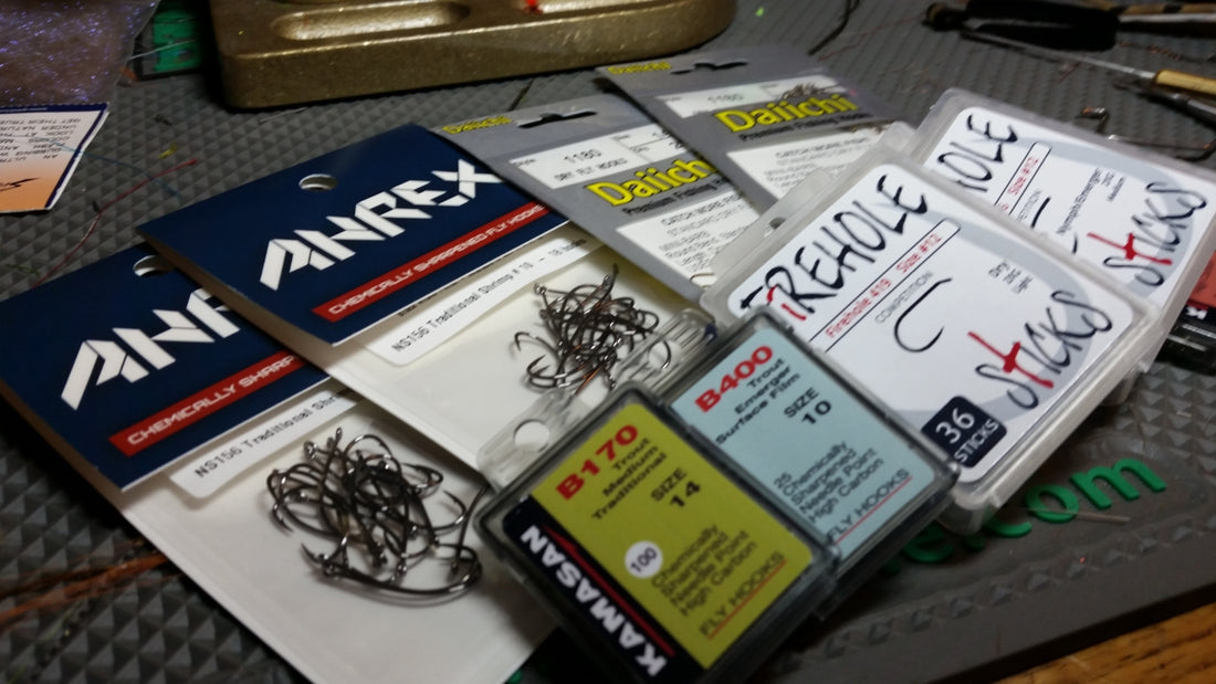 Fly Tying Hooks – The choice between barbed or barbless