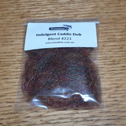 Troutlore Indulgent Caddis Dub - Blend 4221