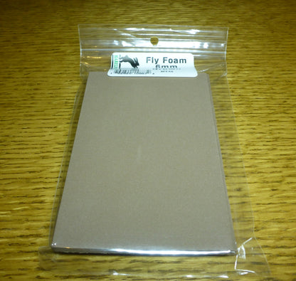 Hareline 6mm Foam Brown AVAILABLE AT TROUTLORE FLY TYING STORE AUSTRALIA