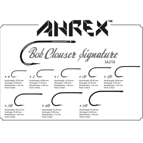 Ahrex SA210 Bob Clouser Signature Streamer Hook