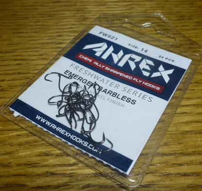 Ahrex FW521 Barbless Freshwater Hook Emerger