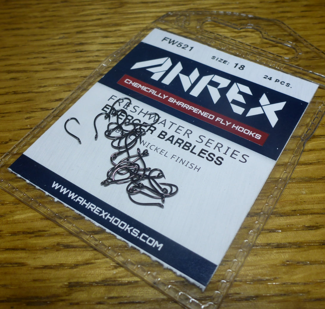 Ahrex FW521 Barbless Freshwater Hook Emerger