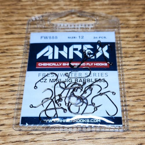 Ahrex FW555 CZ Mini Jig Barbless Hook