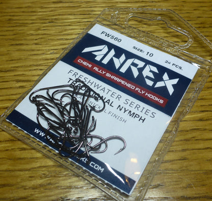 Ahrex FW560 Freshwater Hook Traditional Nymph