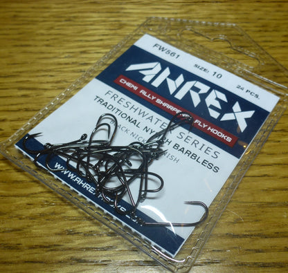 Ahrex FW561 Barbless Freshwater Hook Traditional Nymph