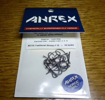 Ahrex NS156 Nordic Salt Traditional Shrimp Hooks