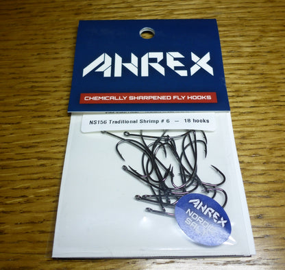 Ahrex NS156 Nordic Salt Traditional Shrimp Hooks