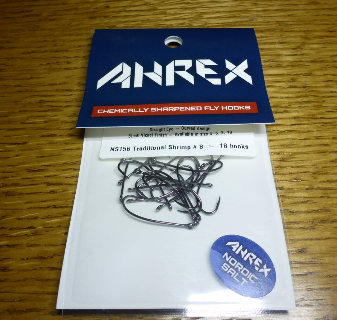 Ahrex NS156 Nordic Salt Traditional Shrimp Hooks