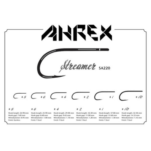 Ahrex SA220 Saltwater Streamer S/E Hook