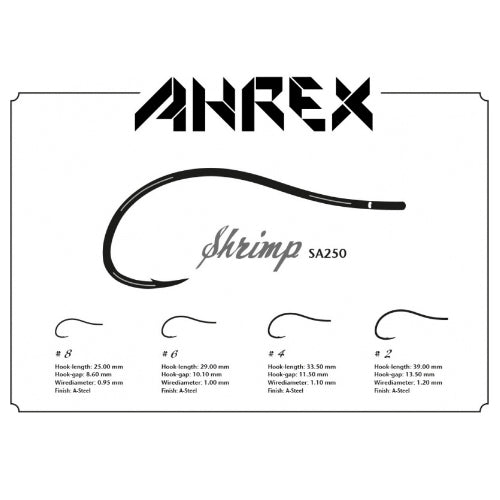 Ahrex SA250 Saltwater Shrimp Hook