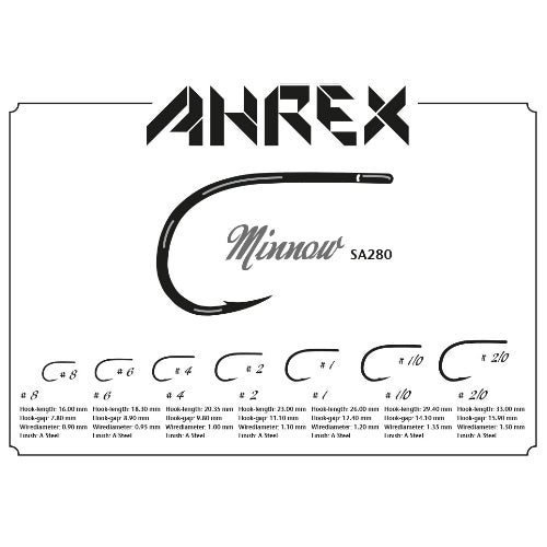 Ahrex SA280 Minnow Hook