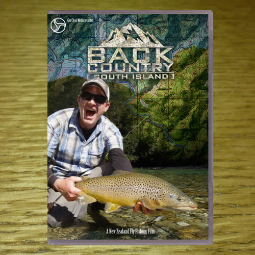 BACKCOUNTRY SOUTH ISLAND DVD AVAILABLE AT TROUTLORE FLY TYING STORE AUSTRALIA