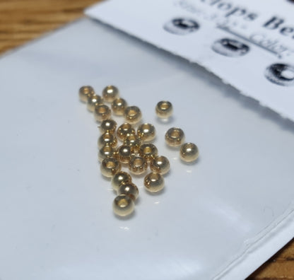 Brass Cyclops Bead Eyes Natural Brass – 24 Pcs AVAILABLE AT TROUTLORE FLY TYING STORE AUSTRALIA