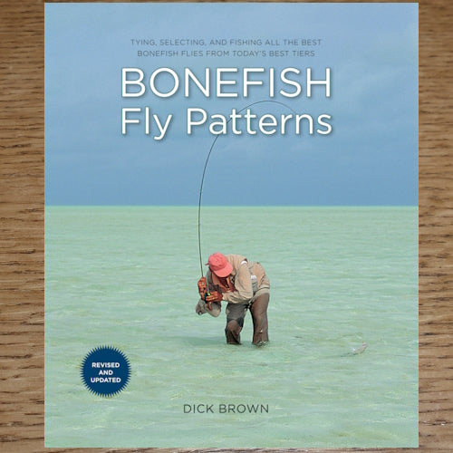 BONEFISH FLY PATTERNS BOOK BY DICK BROWN AVAILABLE AT TROUTLORE FLY TYING STORE AUSTRALIA