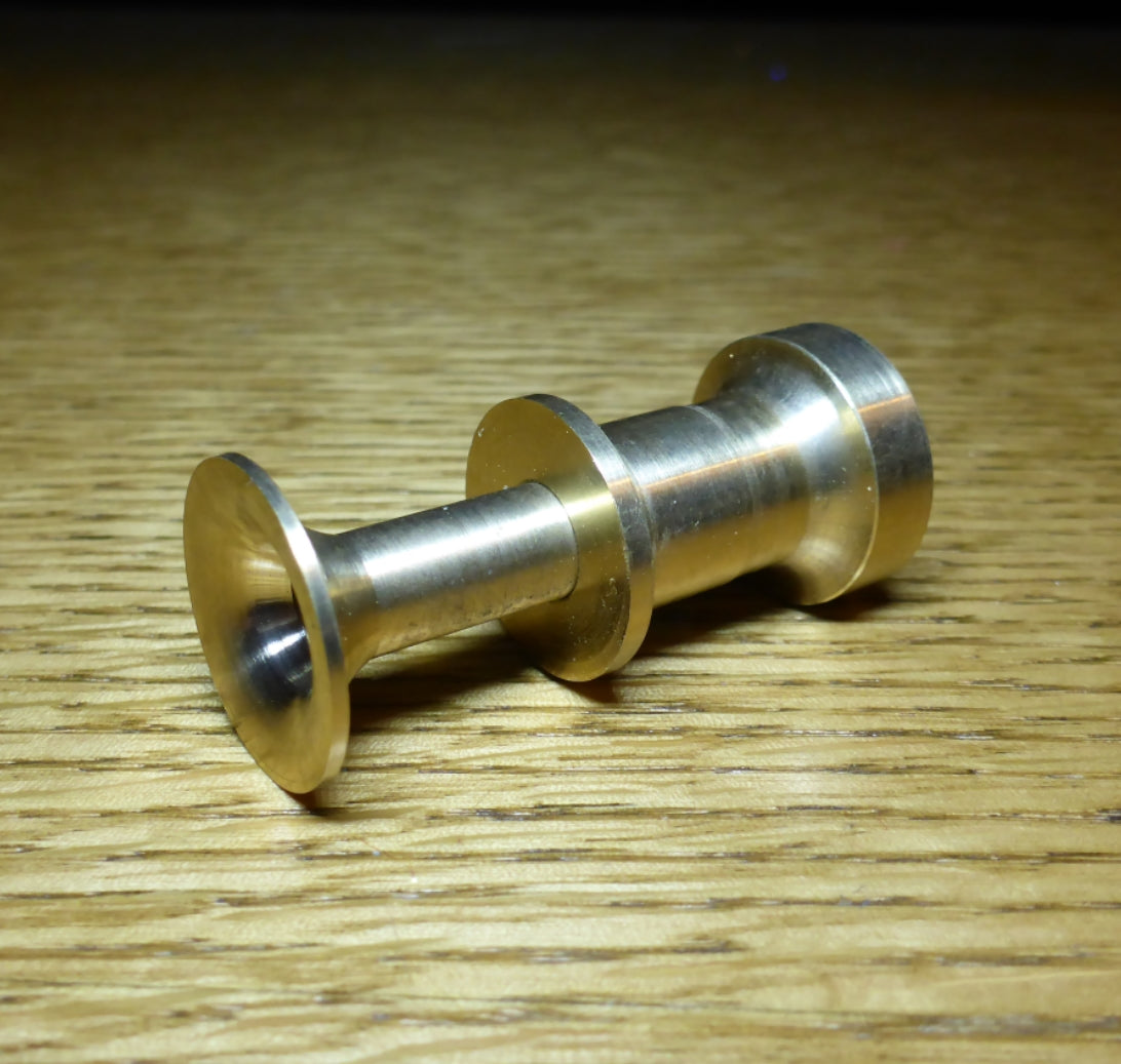 Brass Hair Stacker Small