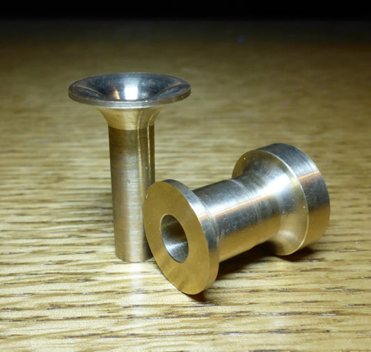 BRASS HAIR STACKER SMALL  AVAILABLE AT TROUTLORE FLY TYING STORE AUSTRALIA