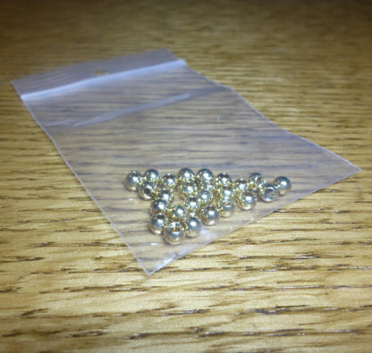 Tungsten Beads Gold – 25 Pcs