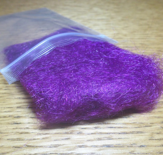 Troutlore Carpet Dub - Purple AVAILABLE AT TROUTLORE FLY TYING STORE AUSTRALIA