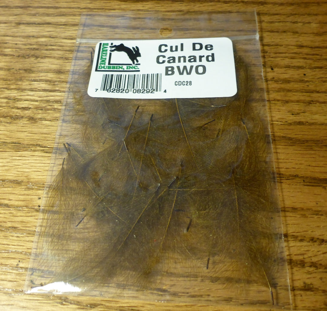 Hareline Cul de Canard BWO AVAILABLE AT TROUTLORE FLY TYING STORE AUSTRALIA