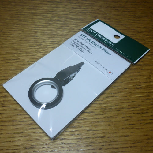 C&F DESIGN CFT-120 HACKLE PLIERS TOOL  AVAILABLE AT TROUTLORE FLY TYING STORE AUSTRALIA