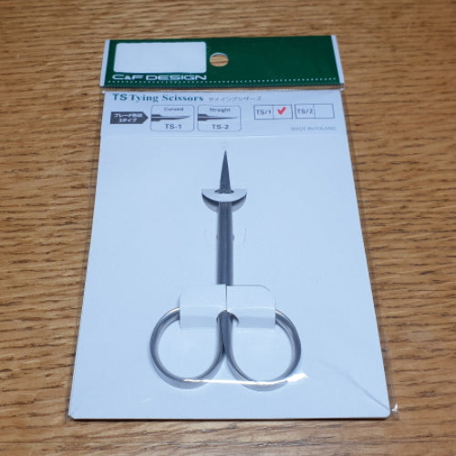 C&F Design TS-1 Fly Tying Scissors Curved