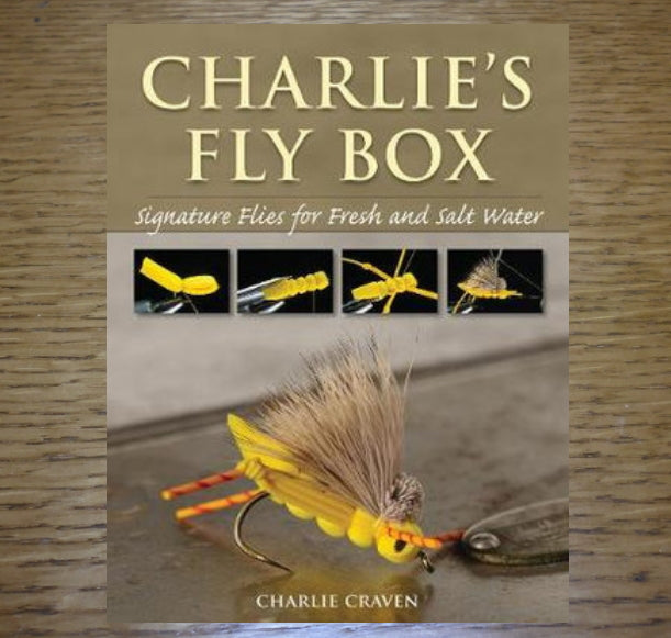 CHARLIES FLY BOX BOOK AVAILABLE AT TROUTLORE FLY TYING STORE AUSTRALIA