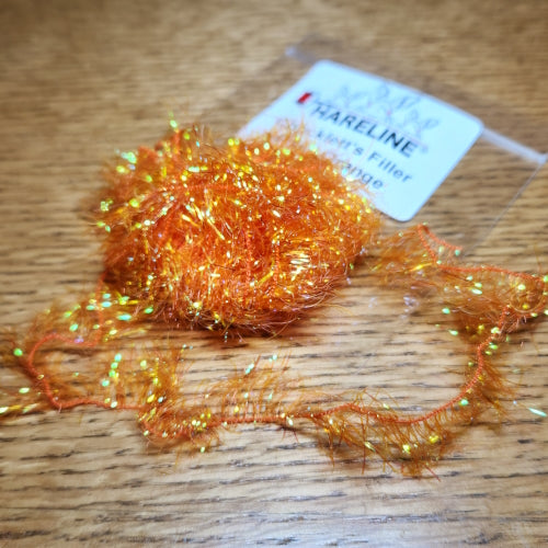 Hareline Chocklett’s Filler Flash Orange AVAILABLE AT TROUTLORE FLY TYING STORE AUSTRALIA