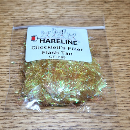 Hareline Chocklett’s Filler Flash Tan