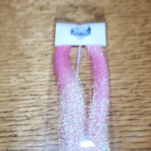 Chuck’N’Duck Crystal Flash - Pearl Pink AVAILABLE AT TROUTLORE FLY TYING STORE AUSTRALIA