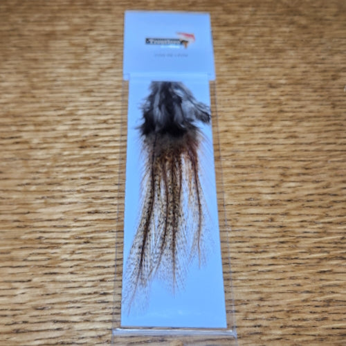 COQ DE LEON MEDIUM PARDO FEATHERS AVAILABLE AT TROUTLORE FLY TYING STORE AUSTRALIA