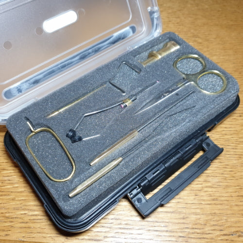 DR SLICK BRASS TOOL KIT AVAILABLE AT TROUTLORE FLY TYING STORE AUSTRALIA