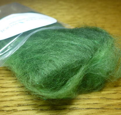 Lv2Nymph Electric Wool Dubbing - Angry Leprechaun AVAILABLE AT TROUTLORE FLY TYING STORE AUSTRALIA