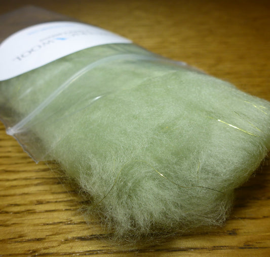 Lv2Nymph Electric Wool Dubbing - Faeries Breath AVAILABLE AT TROUTLORE FLY TYING STORE AUSTRALIA