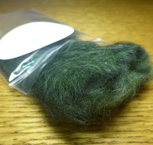 Lv2Nymph Electric Wool Dubbing - Forrestial Abyss  AVAILABLE AT TROUTLORE FLY TYING STORE AUSTRALIA