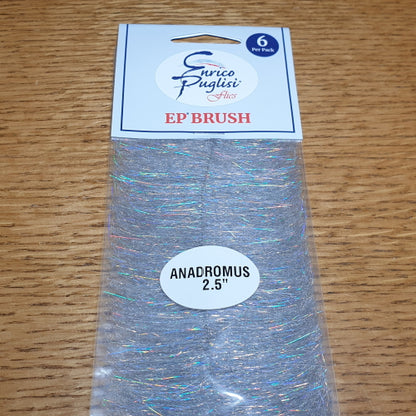 Enrico Puglisi EP Anadromus Brush 2.5″ - Grey Ghost AVAILABLE AT TROUTLORE FLY TYING STORE AUSTRALIA