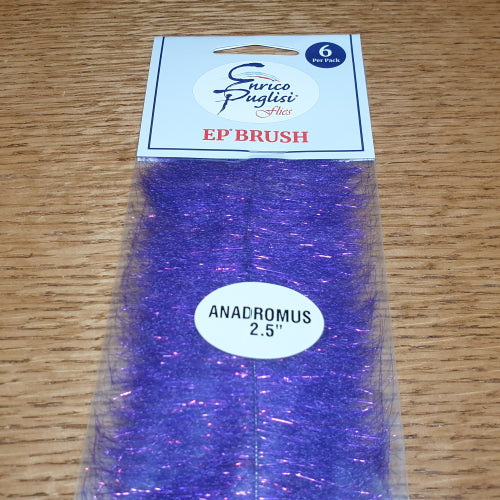 Enrico Puglisi EP Anadromus Brush 2.5″ - Purple AVAILABLE AT TROUTLORE FLY TYING STORE AUSTRALIA