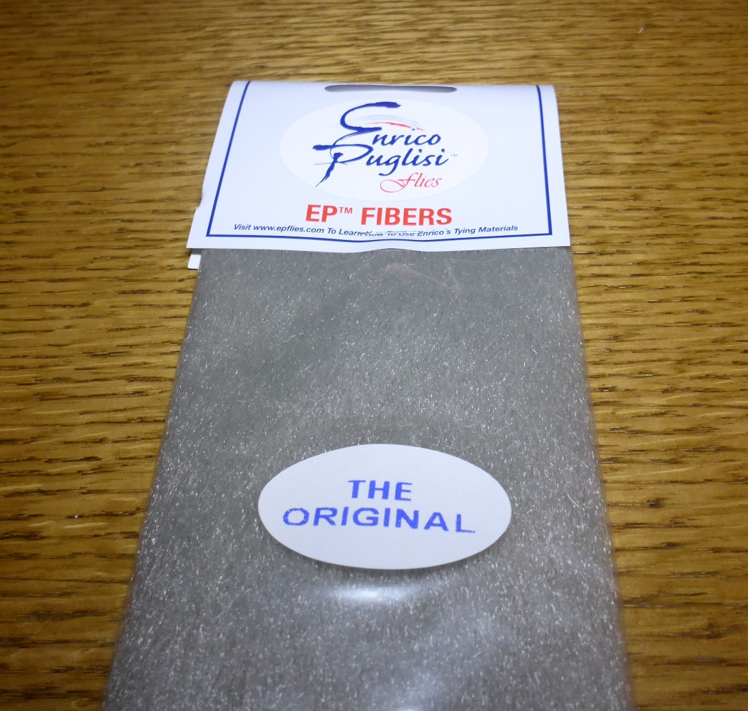 Enrico Puglisi EP Fibers - Grey AVAILABLE AT TROUTLORE FLY TYING STORE AUSTRALIA