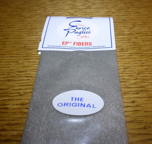 Enrico Puglisi EP Fibers - Grey AVAILABLE AT TROUTLORE FLY TYING STORE AUSTRALIA