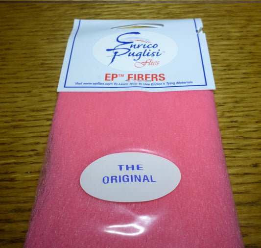 Enrico Puglisi EP Fibers - Salmon Pink AVAILABLE AT TROUTLORE FLY TYING STORE AUSTRALIA