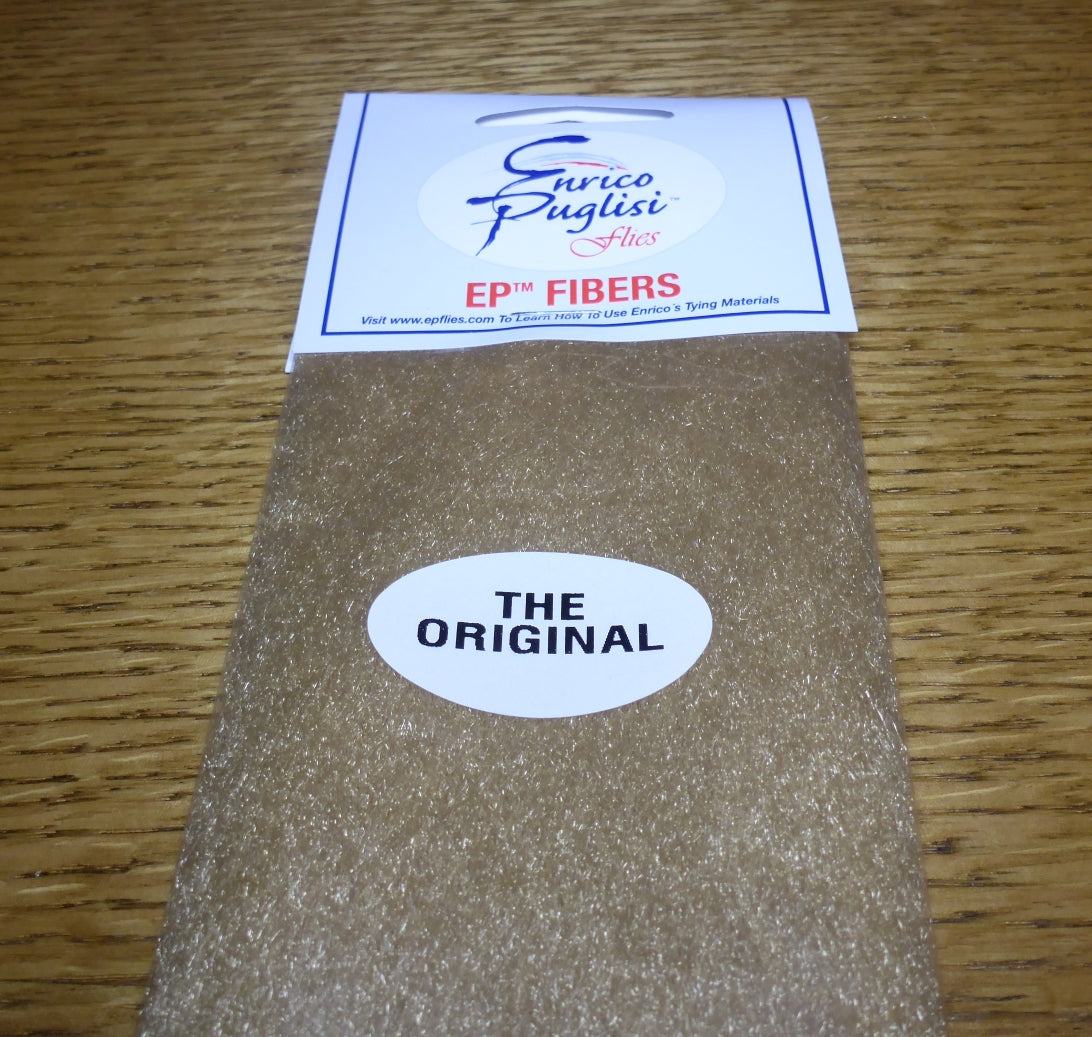 Enrico Puglisi EP Fibers - Tan AVAILABLE AT TROUTLORE FLY TYING STORE AUSTRALIA