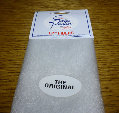 Enrico Puglisi EP Fibers - White AVAILABLE AT TROUTLORE FLY TYING STORE AUSTRALIA