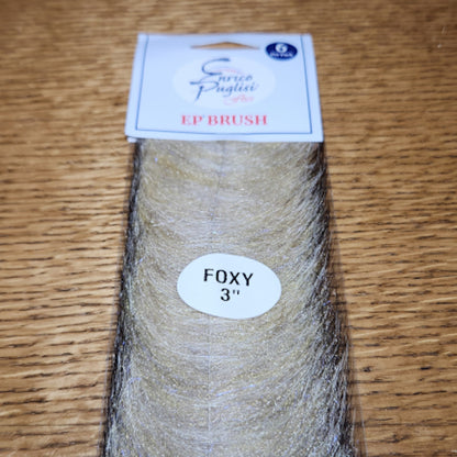 Enrico Puglisi EP Foxy Brush 3.0″ - Coyote AVAILABLE AT TROUTLORE FLY TYING STORE AUSTRALIA