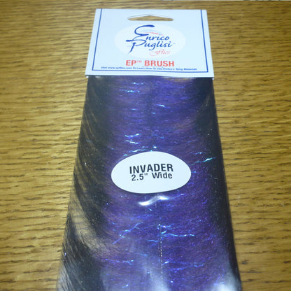 Enrico Puglisi EP Invader Brush 2.5″ - Purple AVAILABLE AT TROUTLORE FLY TYING STORE AUSTRALIA