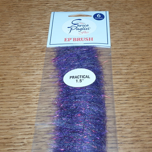 Enrico Puglisi EP Practical Brush 1.5″ - Purple 3DX AVAILABLE AT TROUTLORE FLY TYING STORE AUSTRALIA