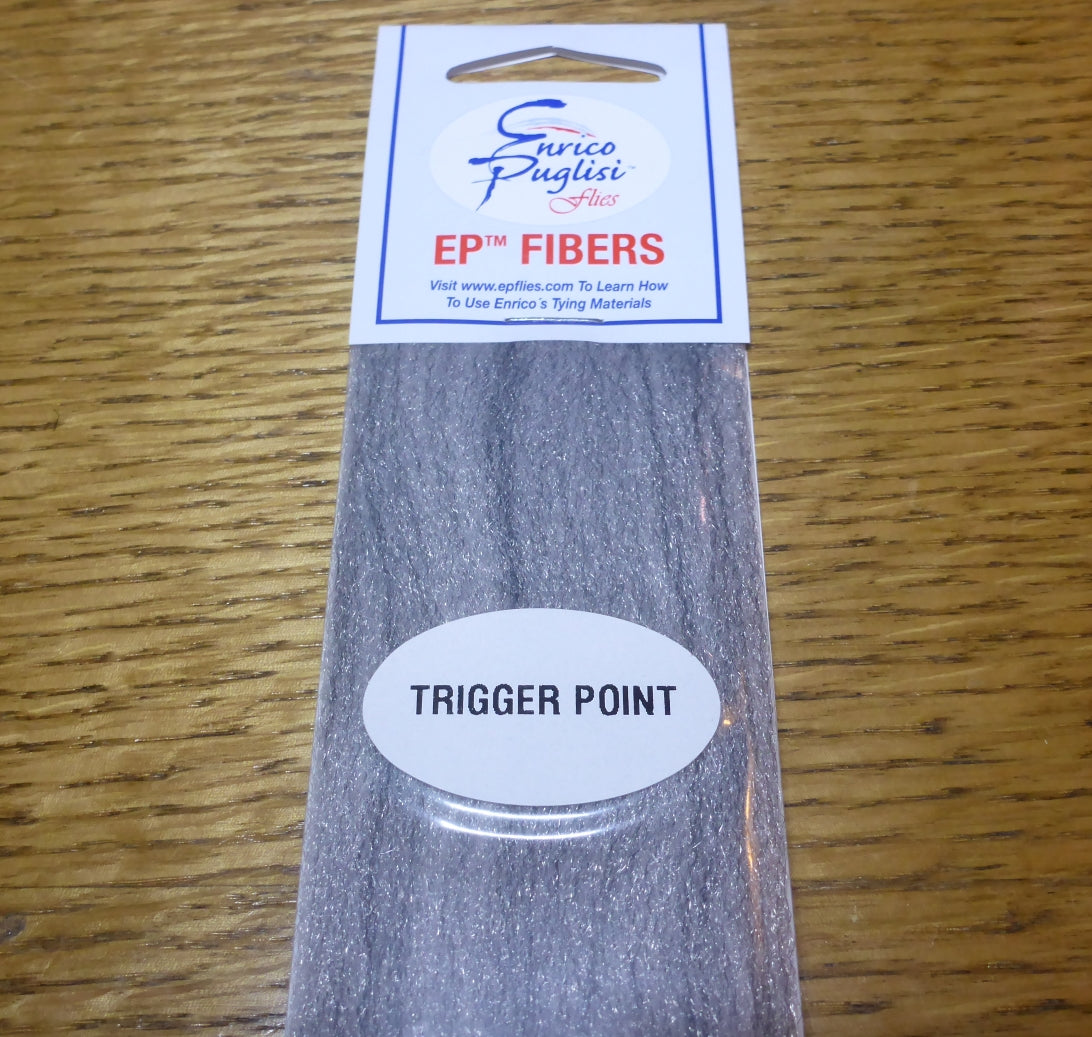 Enrico Puglisi EP Trigger Point Fibers Quick Silver AVAILABLE AT TROUTLORE FLY TYING STORE AUSTRALIA