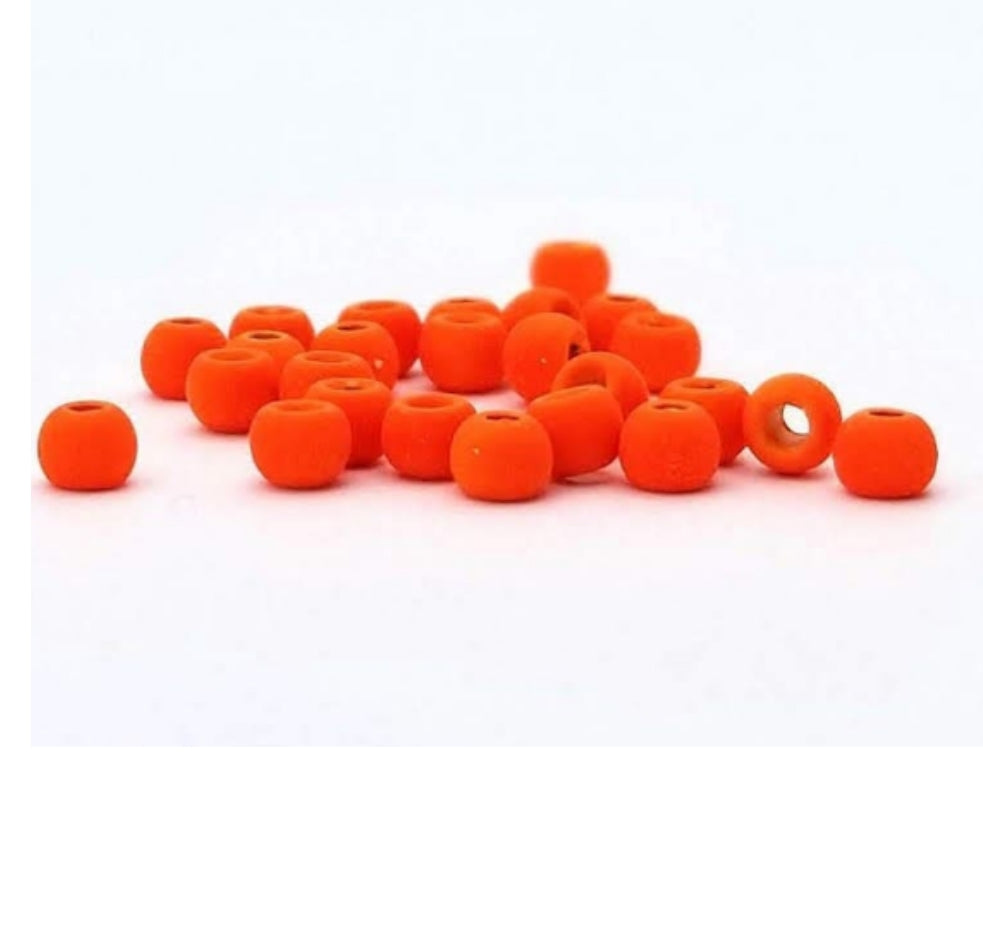 Firehole Stones Tungsten Beads Fire Orange AVAILABLE AT TROUTLORE FLY TYING STORE AUSTRALIA