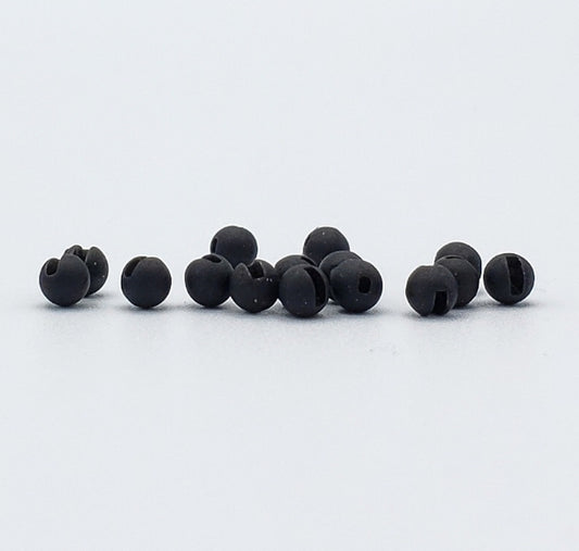 Firehole Slotted Stones Tungsten Beads Black AVAILABLE AT TROUTLORE FLY TYING STORE AUSTRALIA