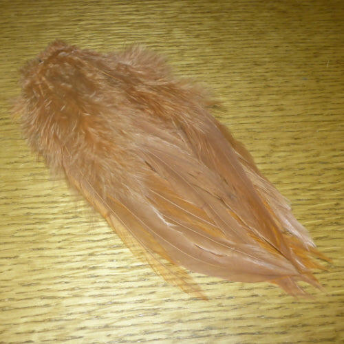 Fish Hunter Select Saddle Hackle 5-7 Inch – Cinnamon AVAILABLE AT TROUTLORE FLY TYING STORE AUSTRALIA