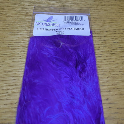 Fish Hunter Spey Marabou 5-7 Inch – Purple AVAILABLE AT TROUTLORE FLY TYING STORE AUSTRALIA